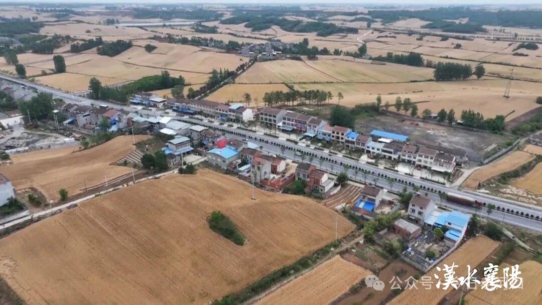 ▲老河口市辛店岗村航拍