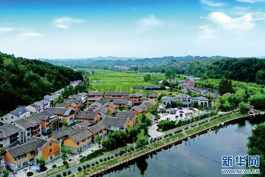 图为襄阳谷城堰河景区。新华网发